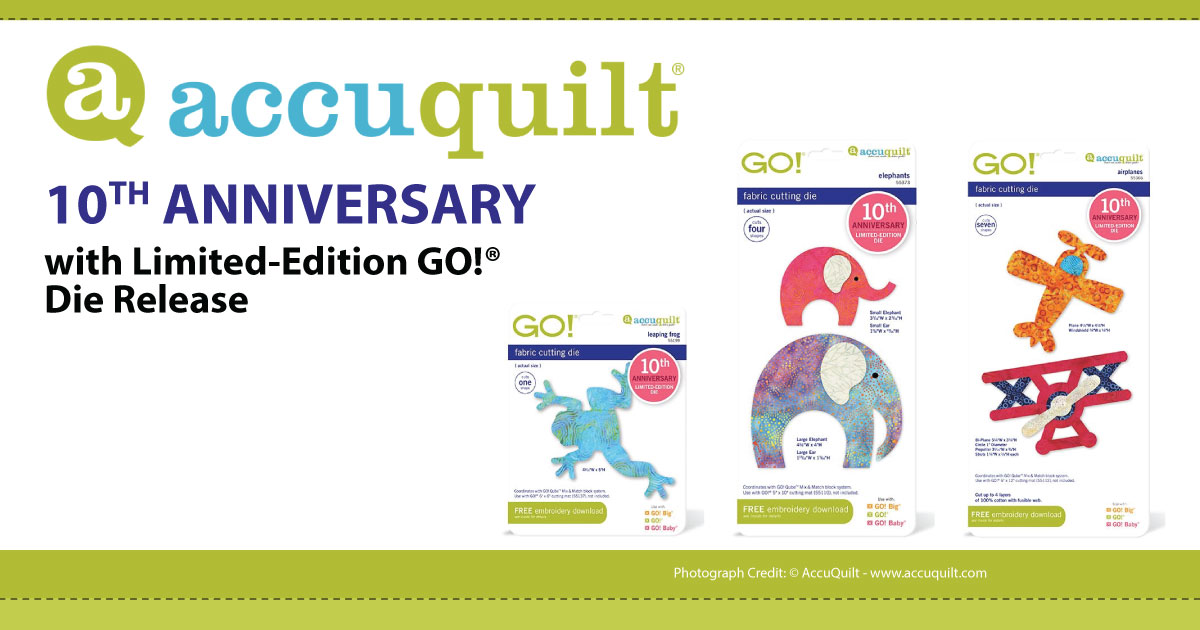 AccuQuilt Celebrates 10th Anniversary