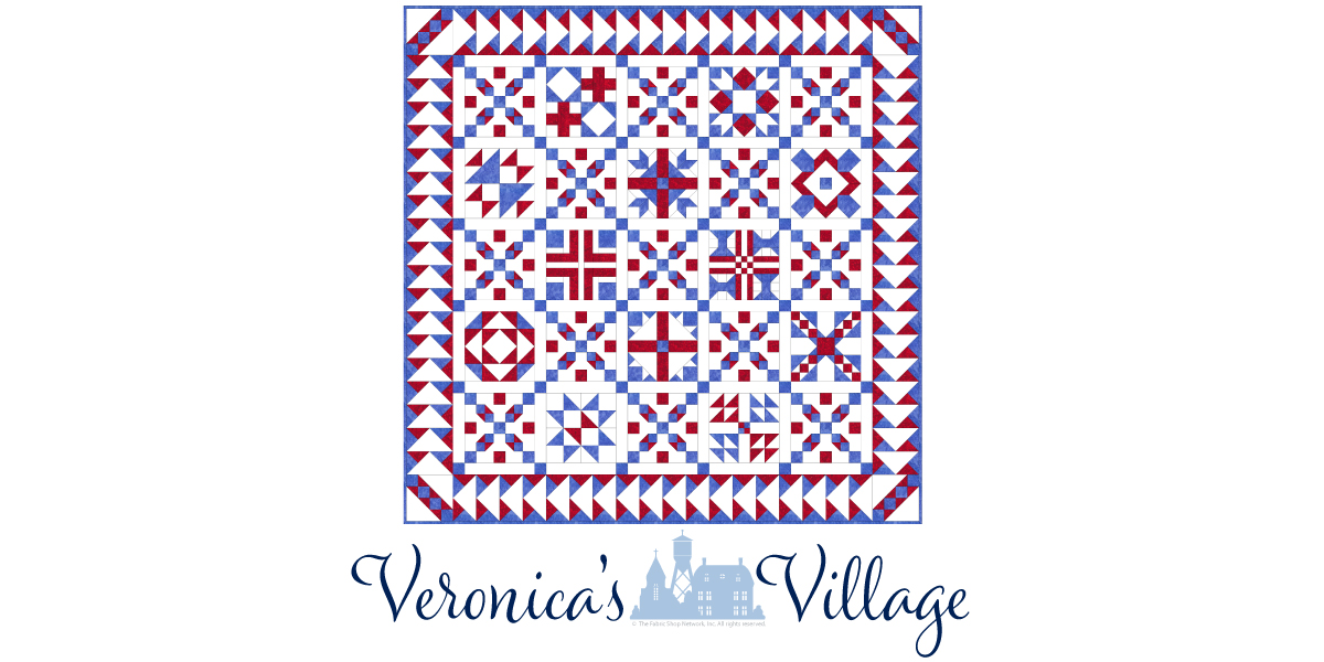 Veronica s Village BOM Fabric Shop Network