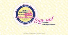 FabShop's Latest & Greatest Virtual Schoolhouse, Tuesday, October 3, 2023
