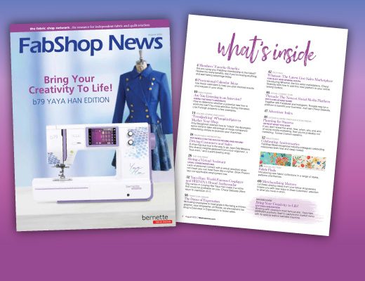 FabShop News, August 2023, Issue #155
