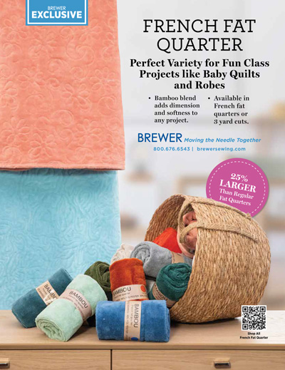 Brewer Sewing French Fat Quarter