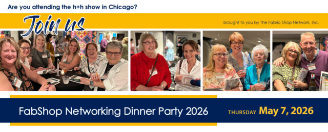Attend FabShop's Networking Dinner Party at h+h americas 2026!